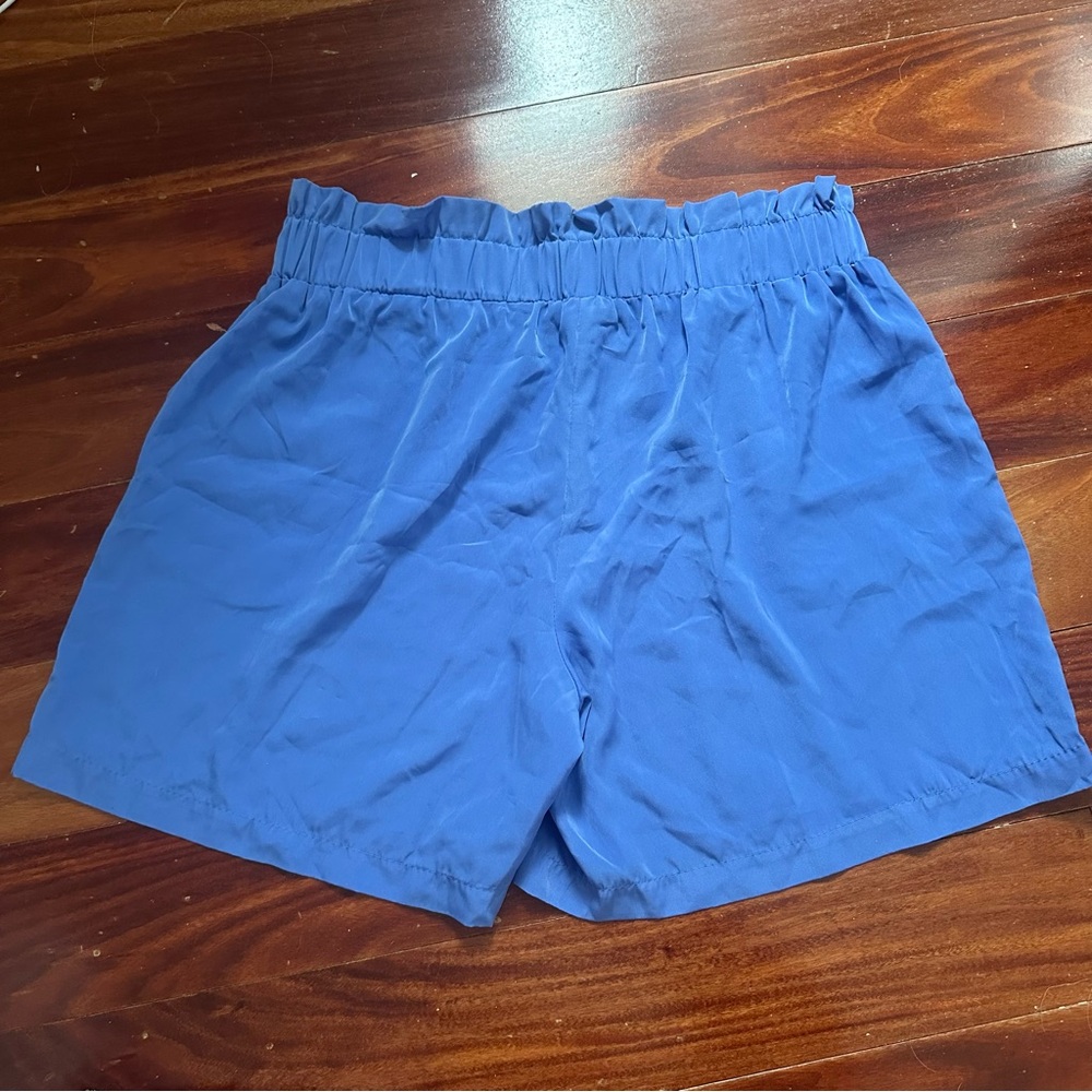 Everly Blue High-waist Shorts Size Large